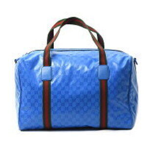 Gucci GG Crystal Boston Shoulder Bag Blue